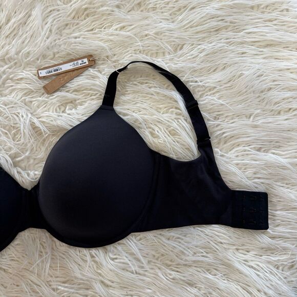 Skims Fits Everybody T-shirt Bra Onyx Size 36H - Picture 5 of 9